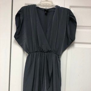 cinched waist dress